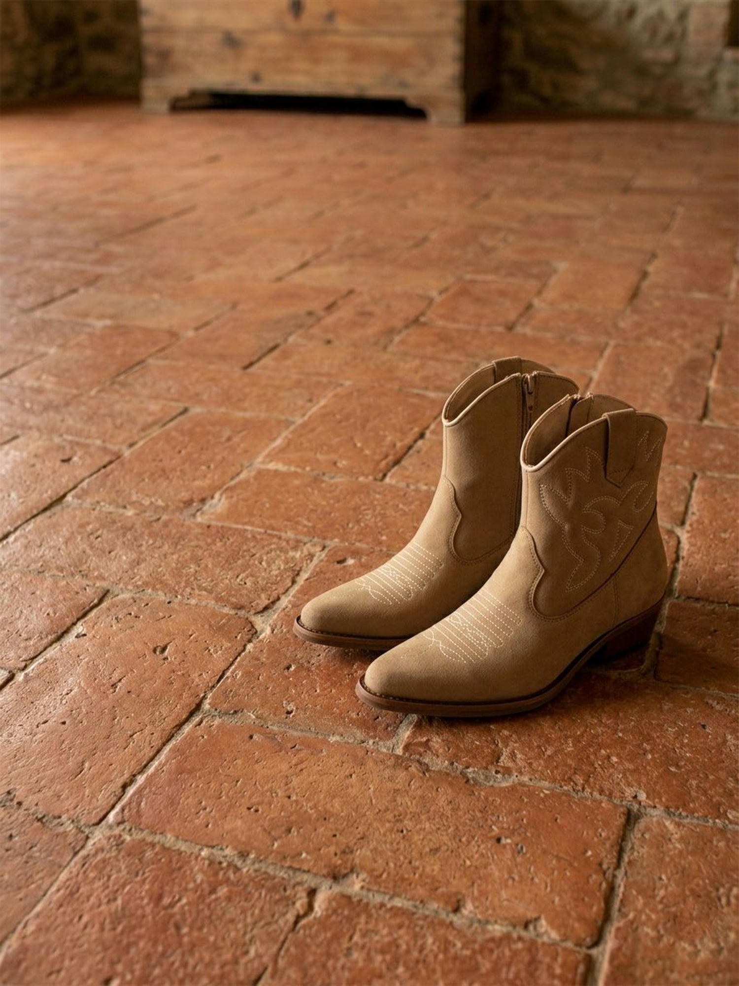 Low Western Boots
