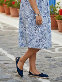 Recycled Espadrille Slingbacks