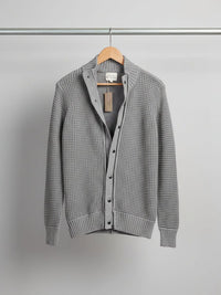Recycled Waffle Cardigan