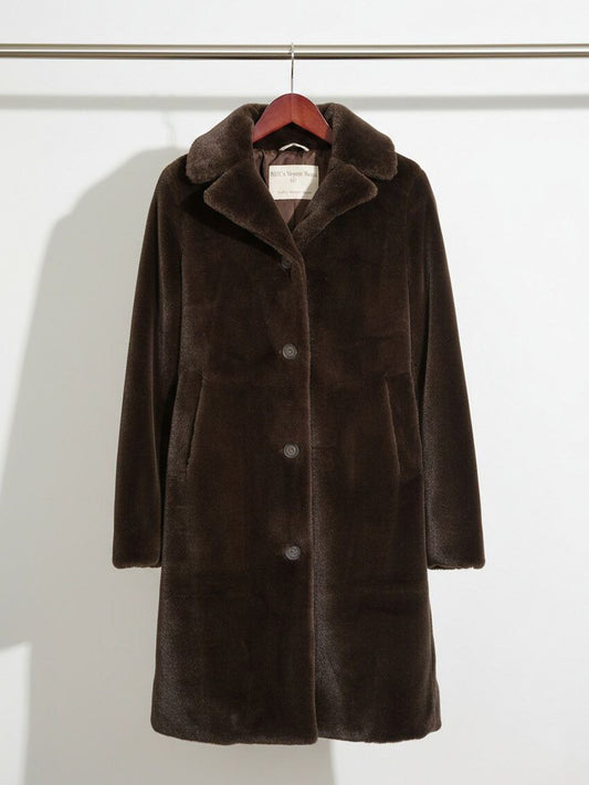 Recycled Vegan Fur Coat