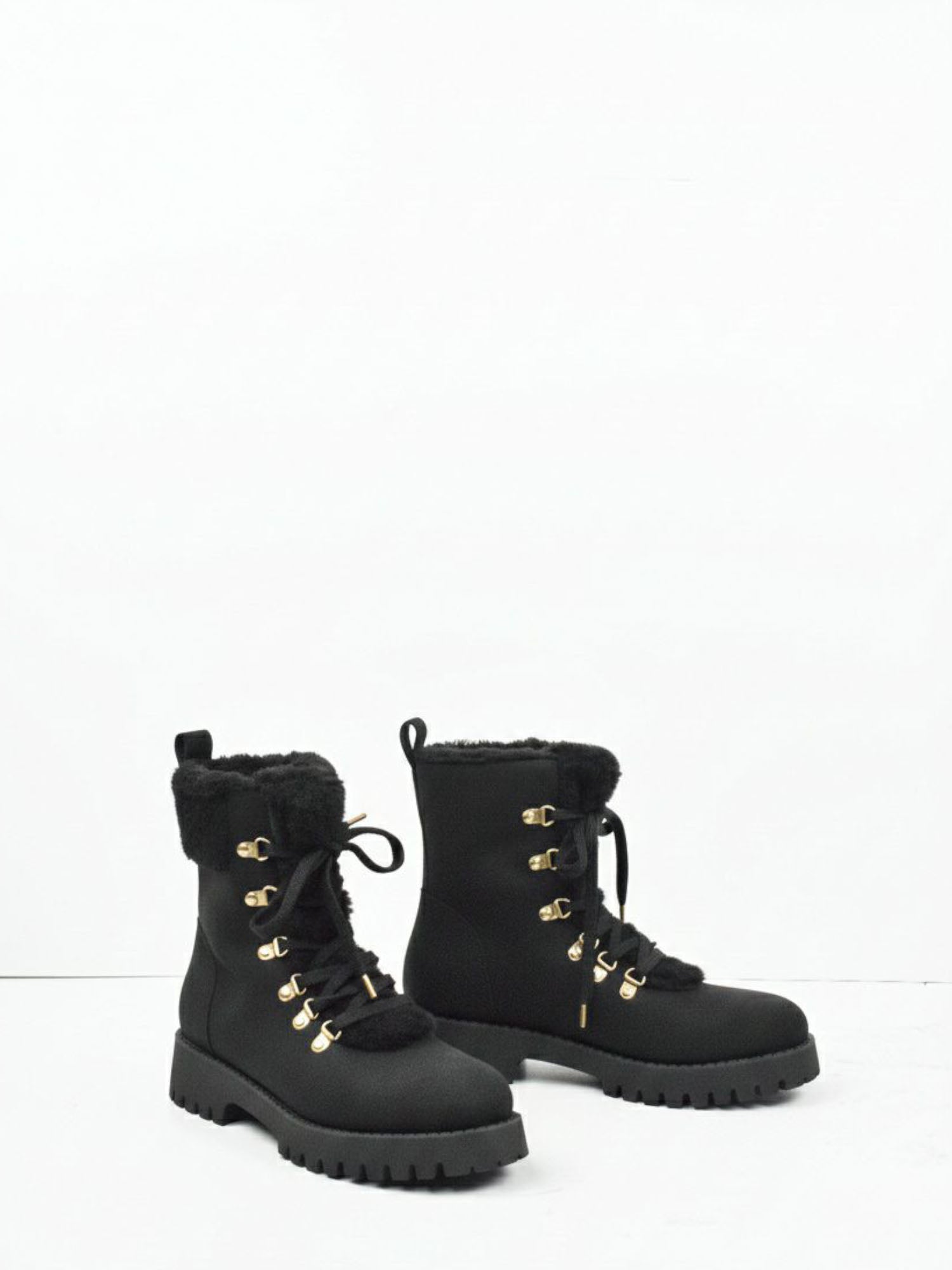 Recycled Vegan Shearling Boots