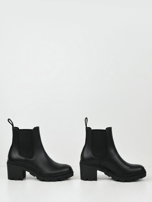 Track Sole Booties