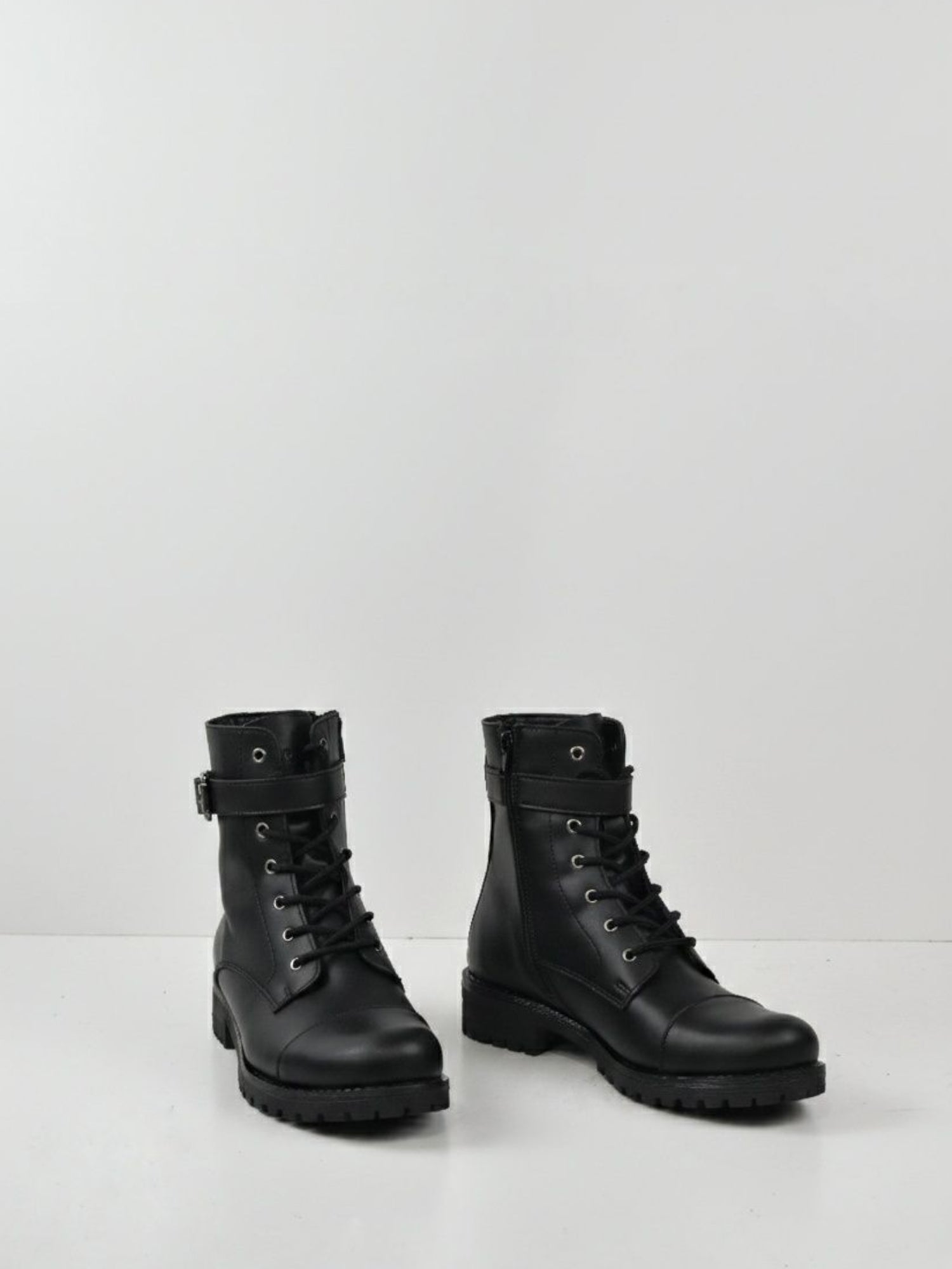 Buckled Work Boots
