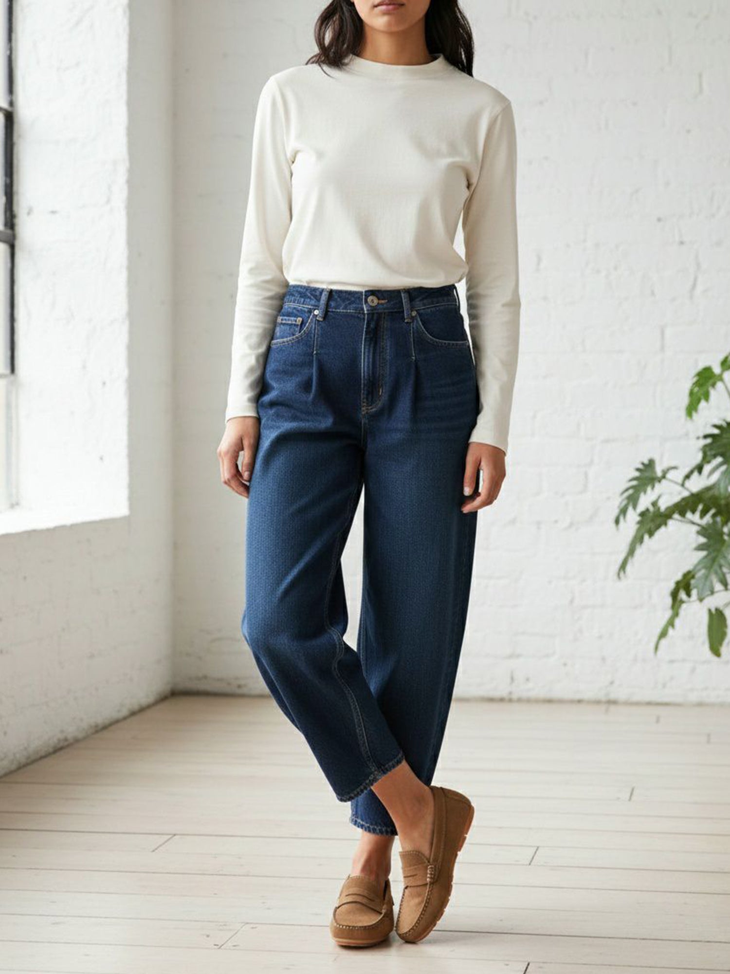 Vegan Suede Loafers