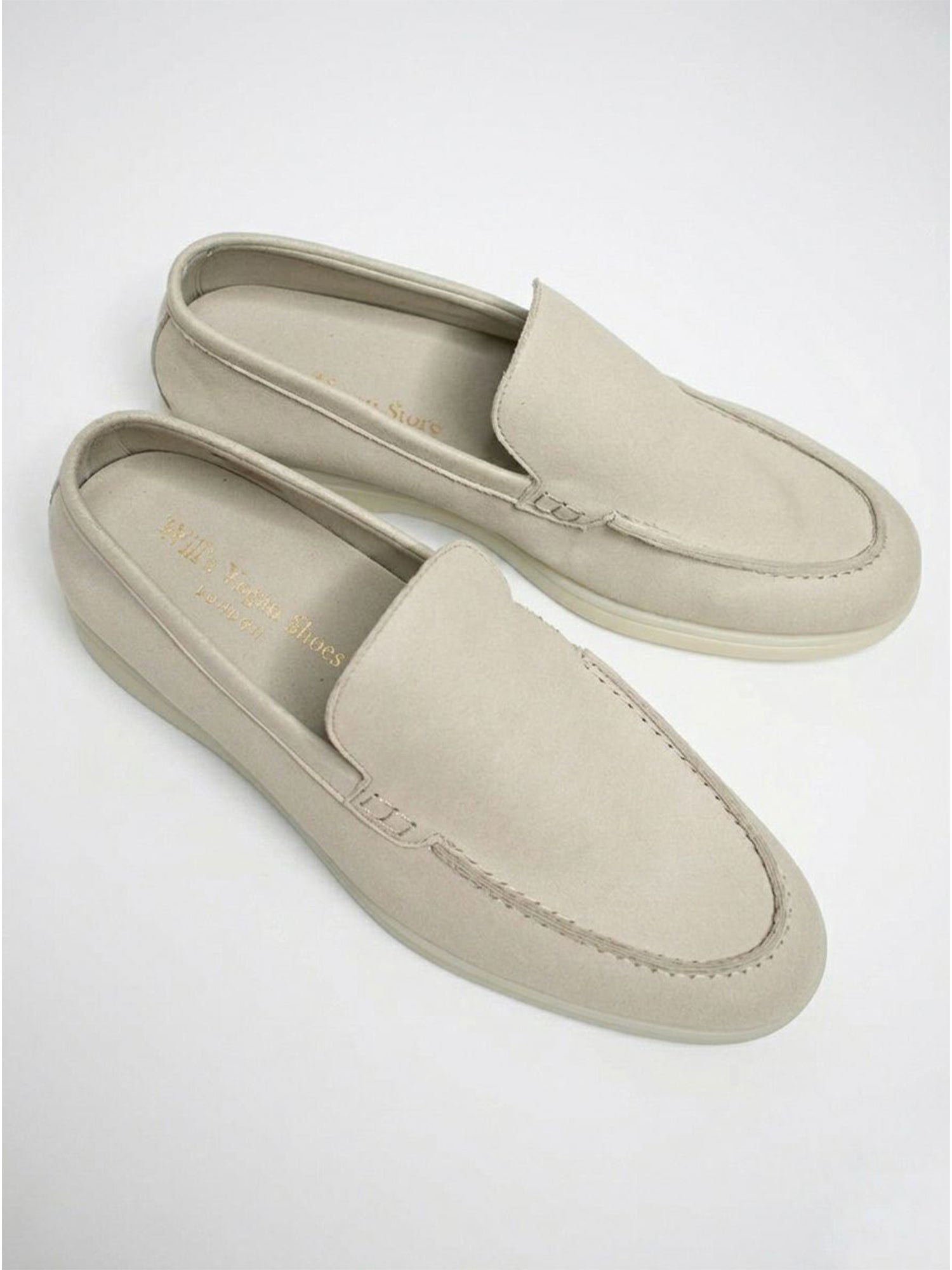 Casual Vegan Suede Loafers