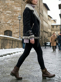 Buckled Work Boots