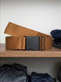 4cm Tencel & Metal Clip Belt