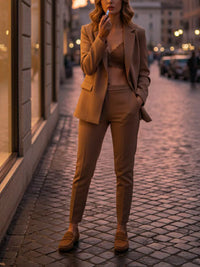 Vegan Suede Loafers
