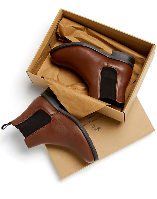 Vegan Women's Luxe Smart Chelsea Boots | Will's Vegan Store