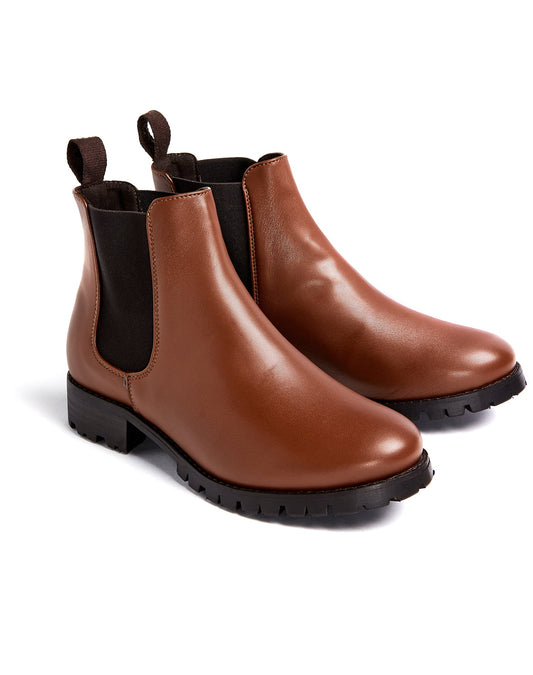 Vegan Women's Luxe Deep Tread Chelsea Boots | Will's Vegan Store