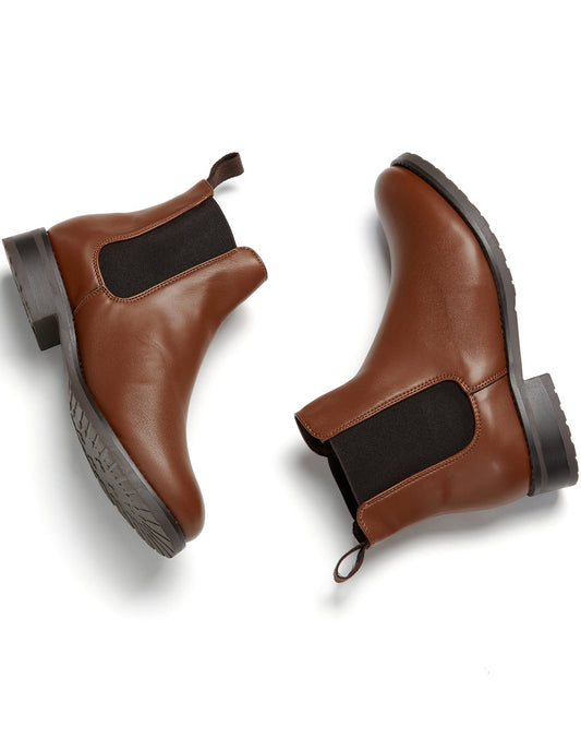 Vegan Women's Luxe Smart Chelsea Boots | Will's Vegan Store