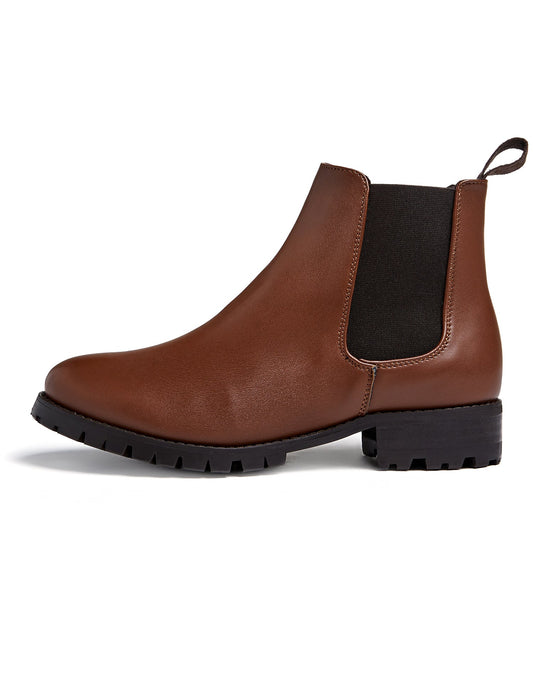 Vegan Women's Luxe Deep Tread Chelsea Boots | Will's Vegan Store