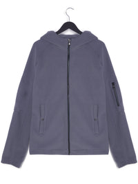 Recycled Zip Through Hooded Fleece