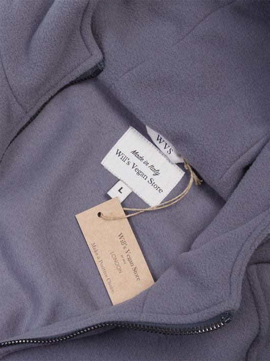 Recycled Zip Through Hooded Fleece