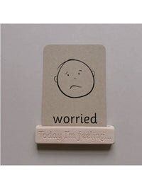 The Little Coach House Emotion Flashcards Stand