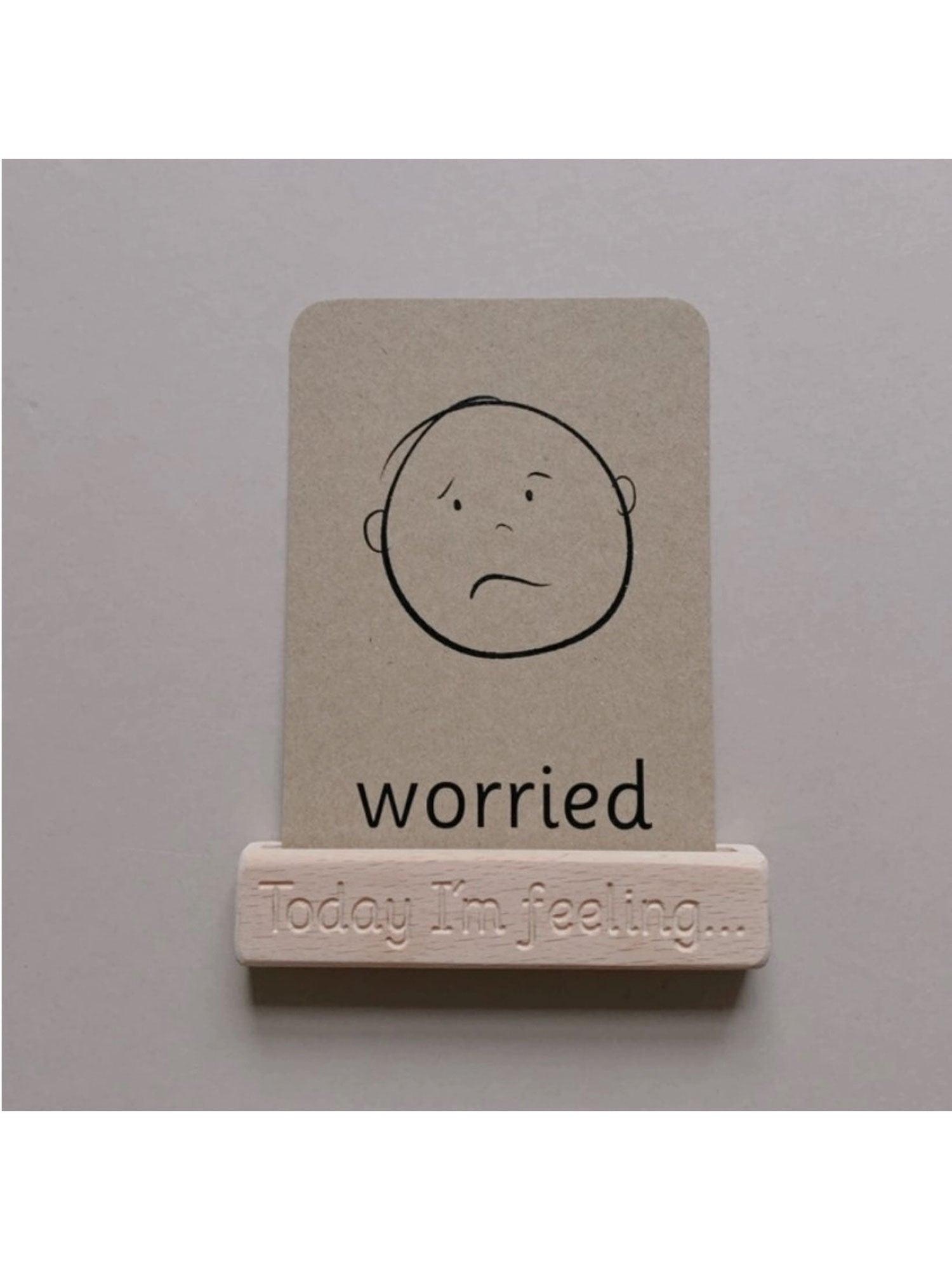 The Little Coach House Emotion Flashcards Stand