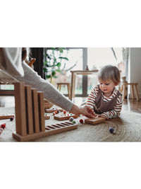 The Little Coach House Number Counting Blocks Montessori Learning Resource