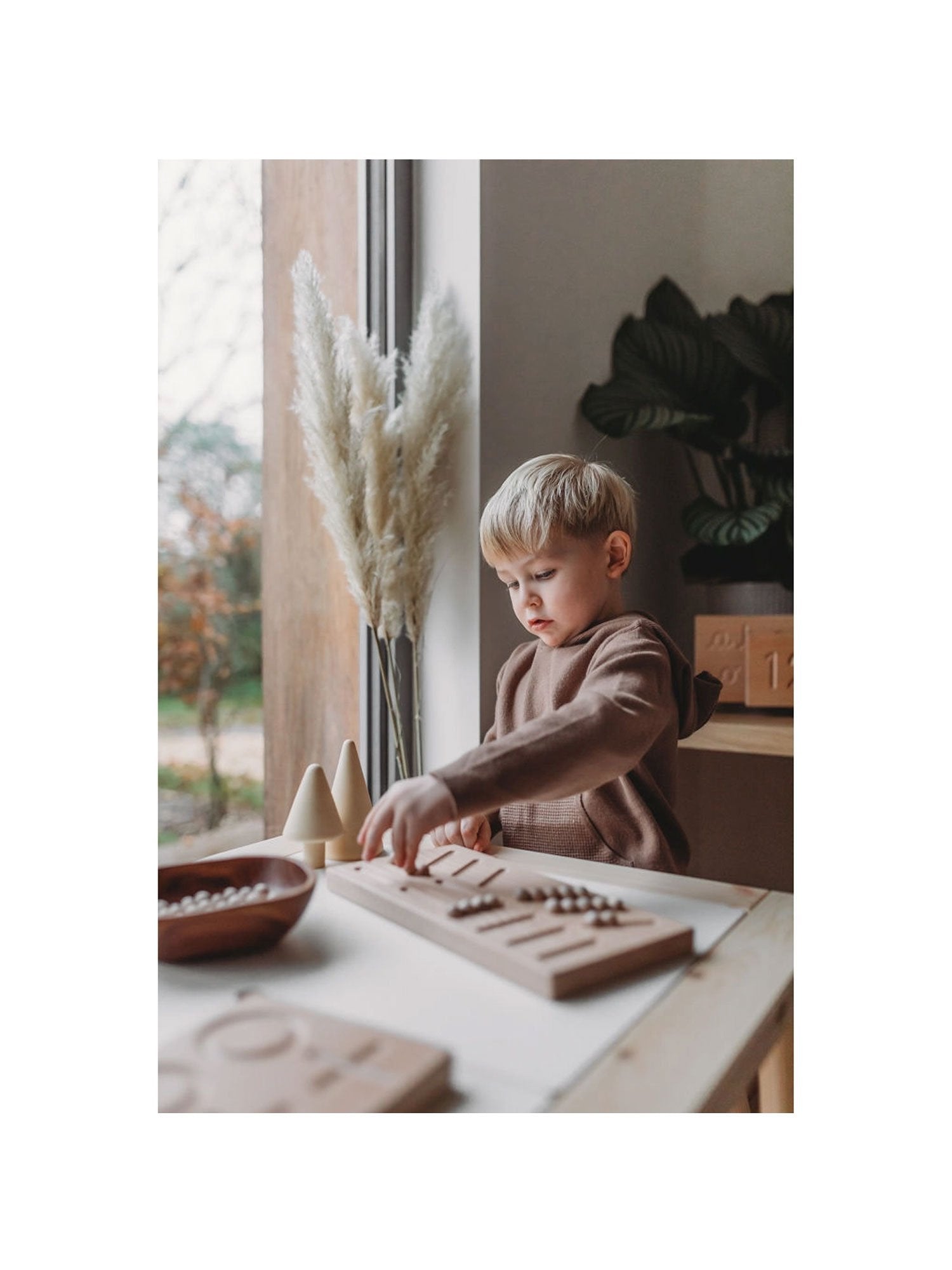 The Little Coach House PreWriting Board Montessori Learning Resource