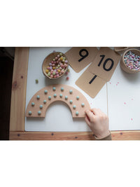 The Little Coach House Rainbow Fine Motor Board