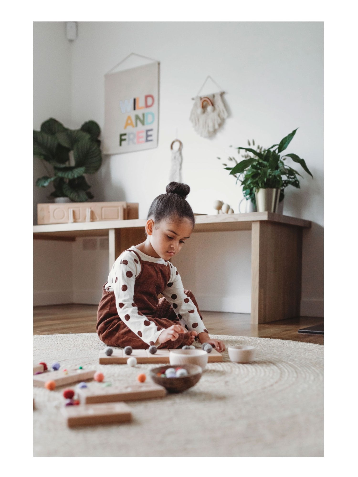 The Little Coach House Tens Frame Montessori Learning Resource