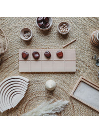 The Little Coach House Tens Frame Montessori Learning Resource