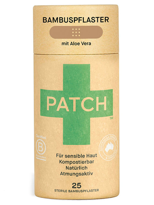 Patch Organic Biodegradable Bamboo Plasters 25 Pack Original | Will's Vegan Store