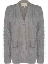 Chunky Button Up Knitted Cardigan