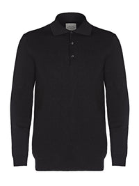 Vegan Men's Recycled Long Sleeve Polo | Will's Vegan Store