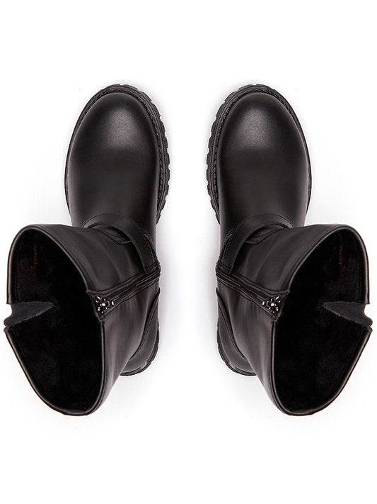 Mid-Length Moto Boots