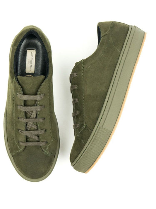 Vegan Suede Sneakers