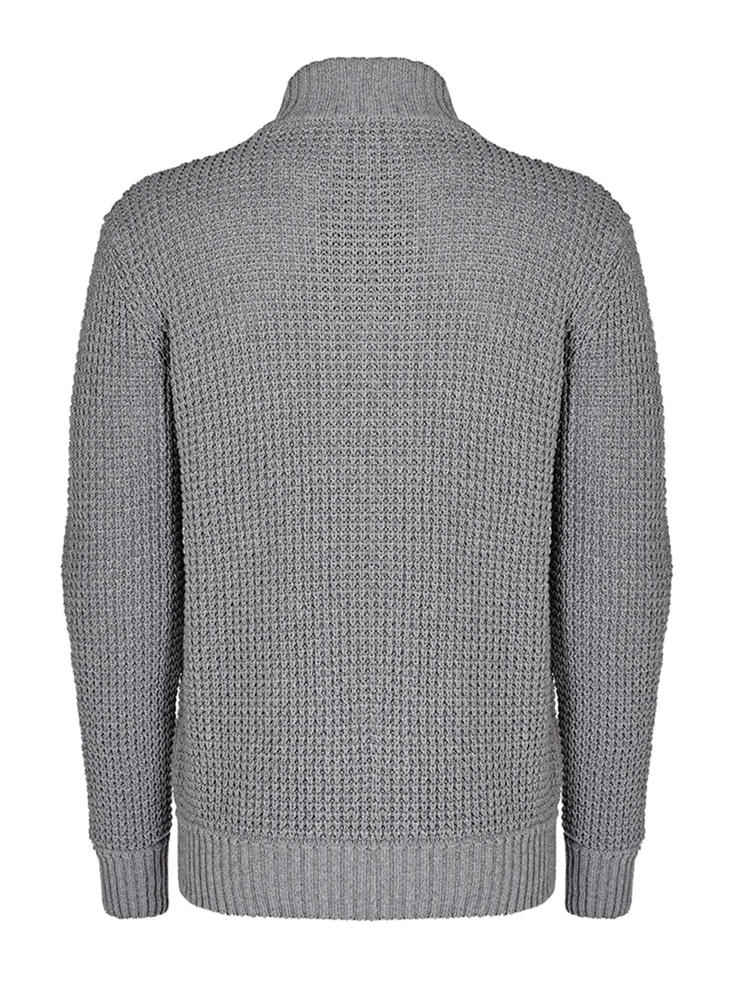 Vegan Men's Recycled Waffle Cardigan | Will's Vegan Store