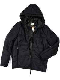 Vegan Women's Recycled Hooded Puffer | Will's Vegan Store