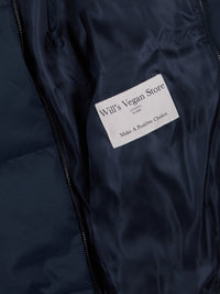 Vegan Women's Recycled Hooded Puffer | Will's Vegan Store