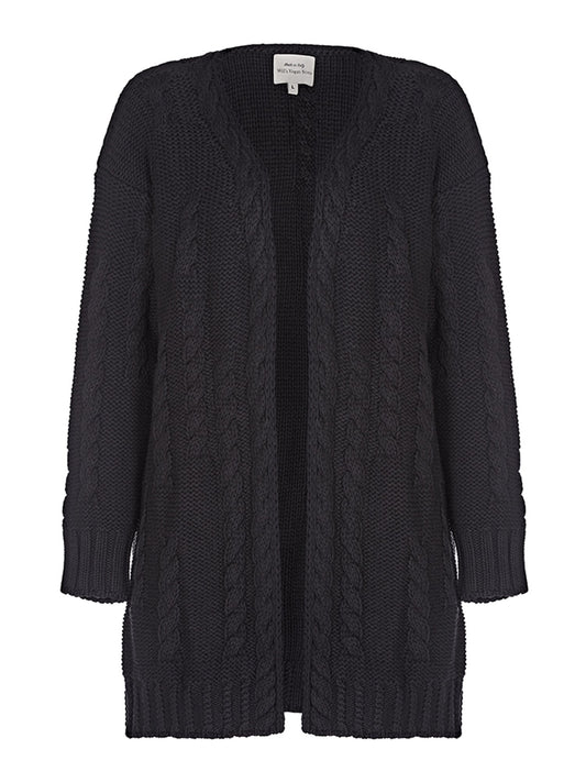 Recycled Chunky Knit Cardigan