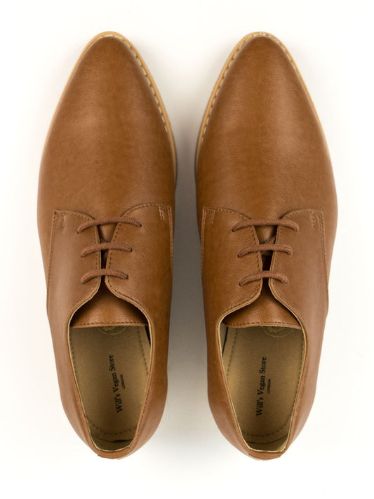 Vegan Women's Point Toe Derbys | Will's Vegan Store