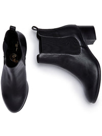 Vegan Women's Almond Toe Chelsea Boots | Will's Vegan Store