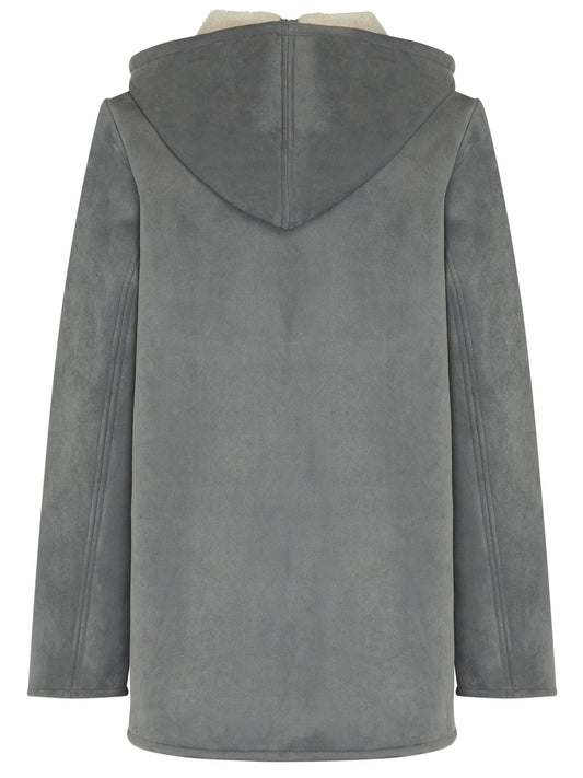 Recycled Vegan Shearling Coat